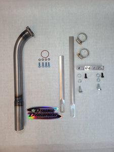 Big Valve Exhaust Pipe - Straight